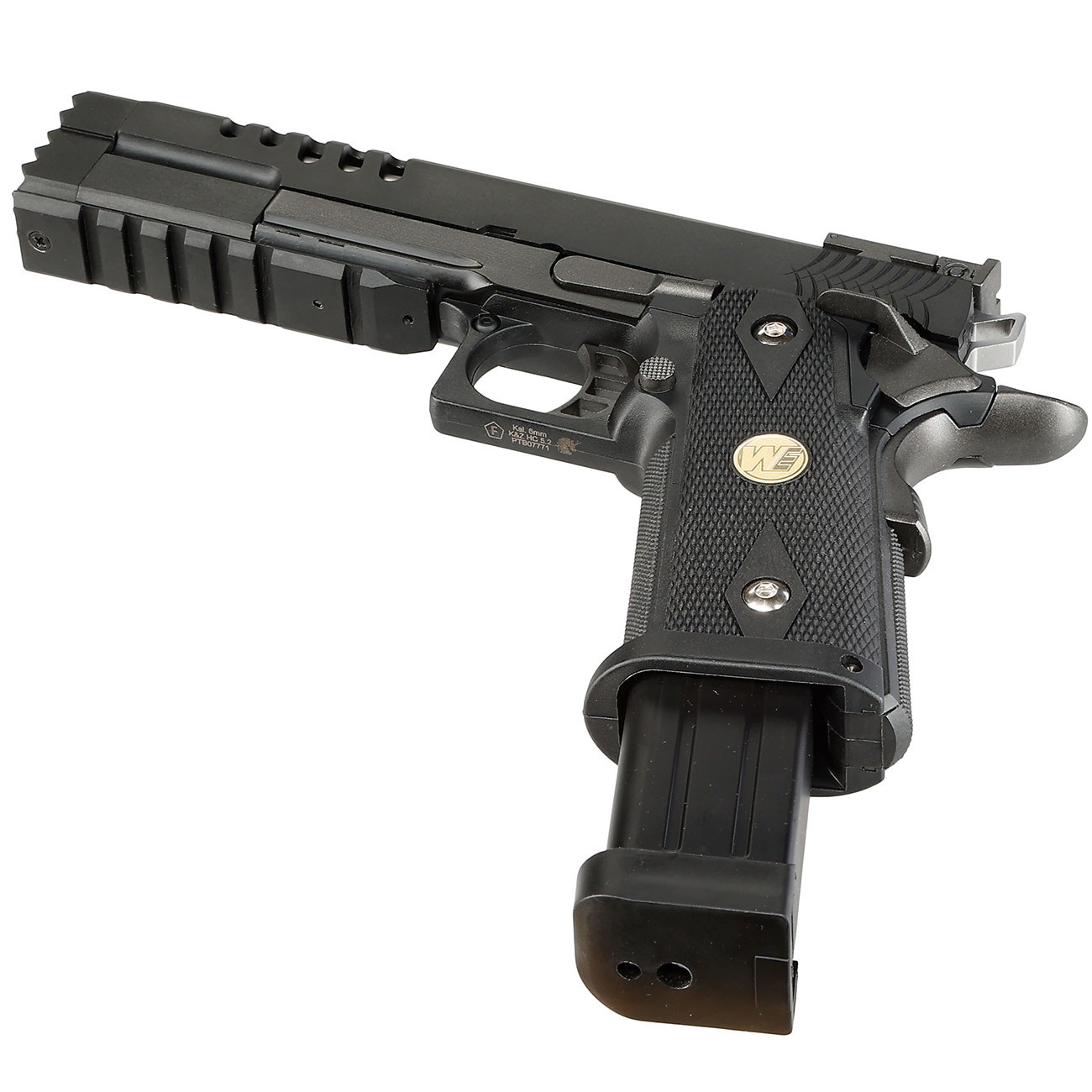 Wei-ETech Hi-Capa 5.2 Compensator K-Type Vollmetall GBB 6mm BB schwarz Bild 5