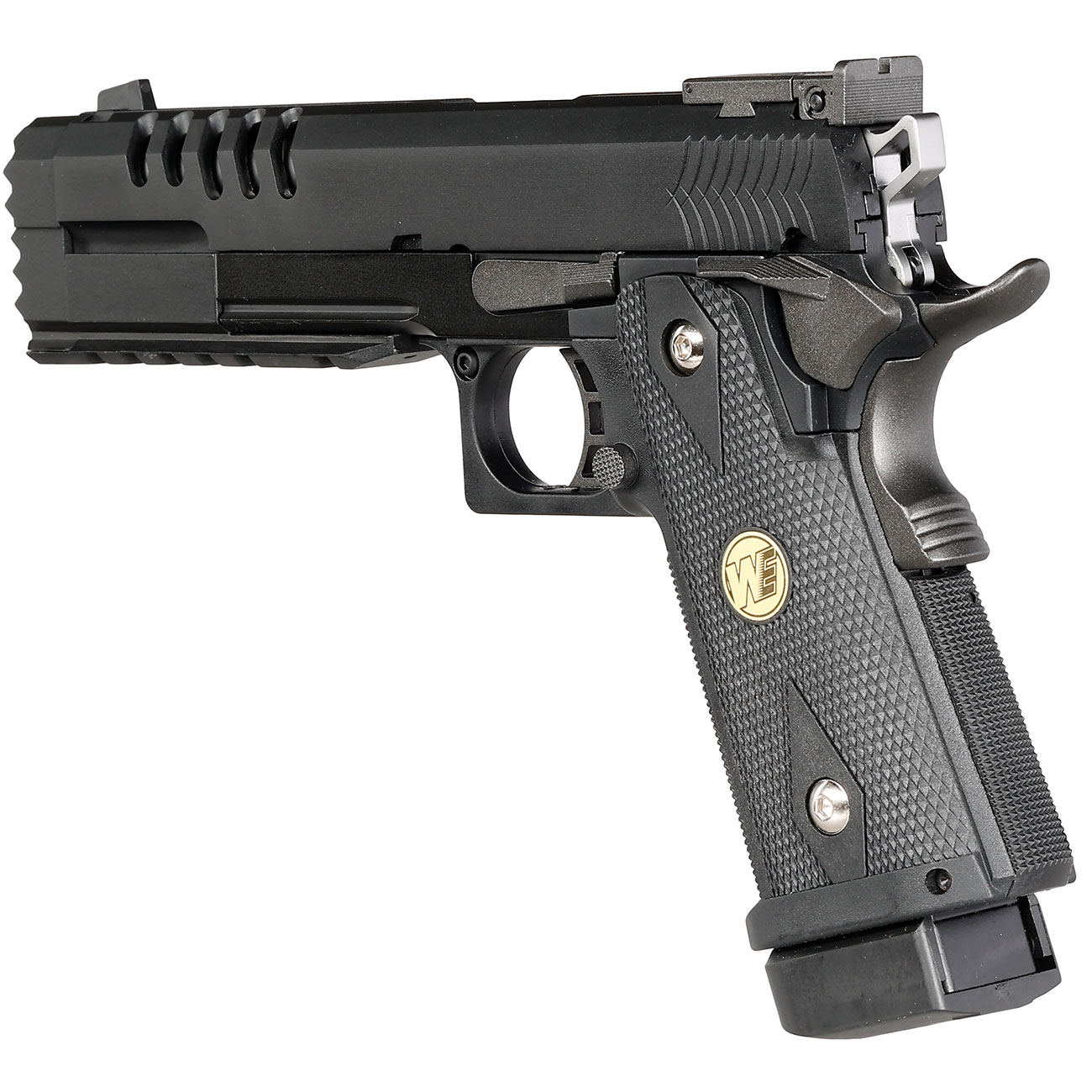 Wei-ETech Hi-Capa 5.2 Compensator K-Type Vollmetall GBB 6mm BB schwarz Bild 8