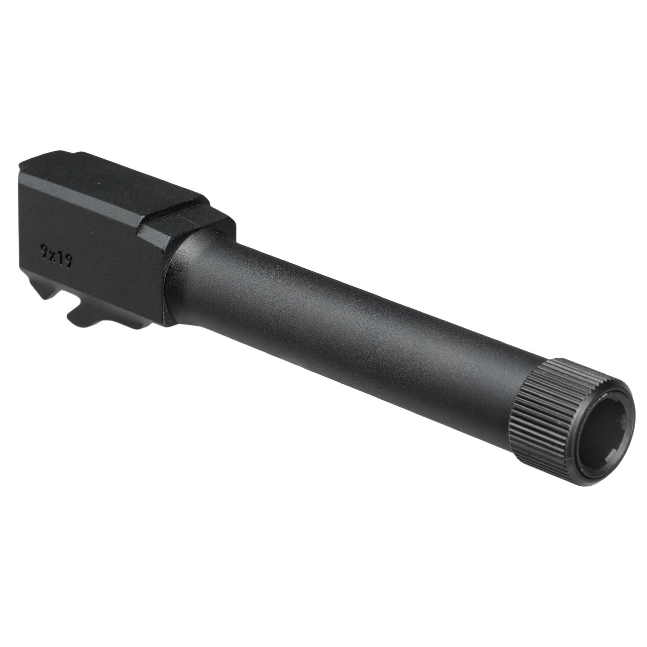 KJ Works CZ P-10 C Outer Barrel mit Silencer Gewinde 14mm- schwarz Bild 1