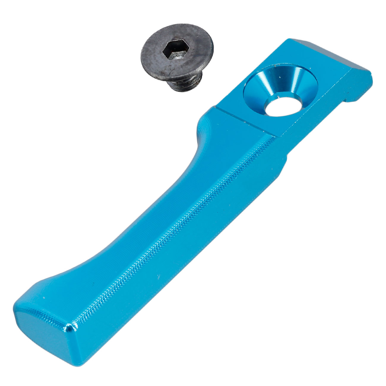 Modify CNC Aluminium IPSC Schnellspannhebel f. Modify Hi-Capa 5.1 Trinity GBB blau