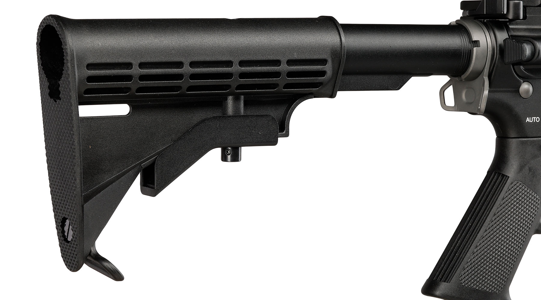 SRC M4 Zaros Vollmetall GBB 6mm BB schwarz - Forged Receiver Edition Bild 9