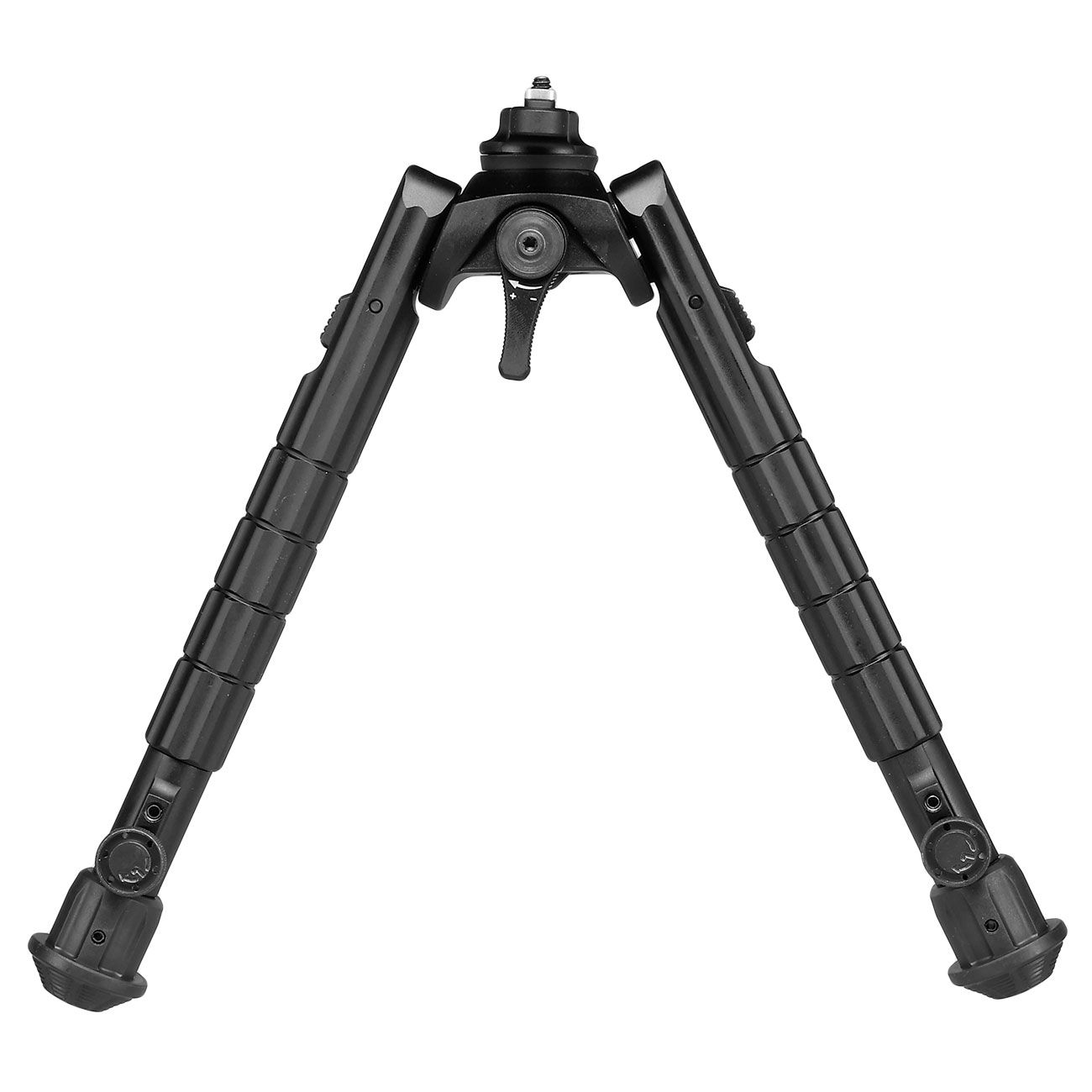 UTG M-LOK Heavy Duty Recon 360 Grad Fine Tune Metall Zweibein - Gummife 200 - 310 mm schwarz Bild 1