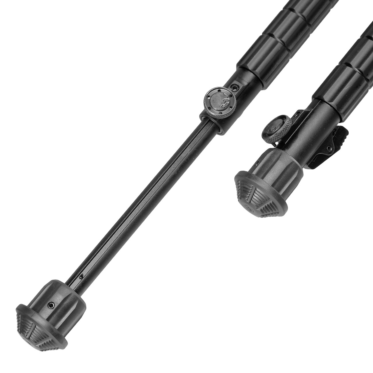 UTG M-LOK Heavy Duty Recon 360 Grad Fine Tune Metall Zweibein - Gummife 200 - 310 mm schwarz Bild 5