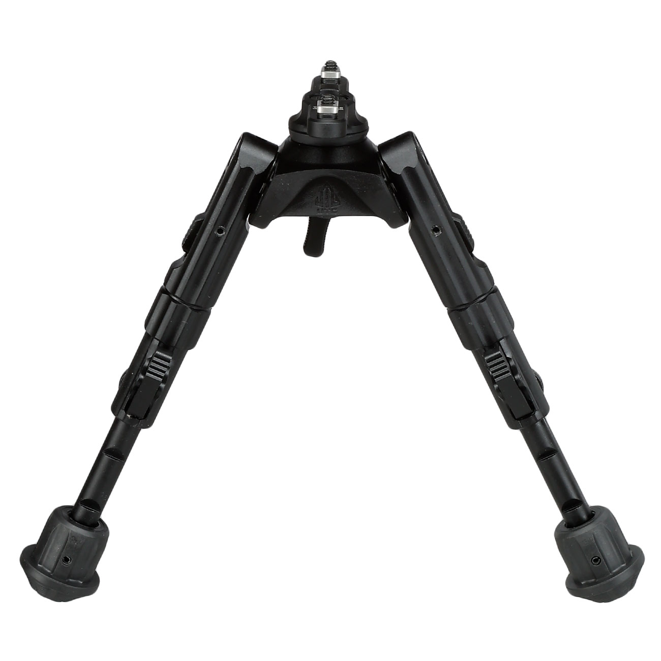 UTG M-LOK Heavy Duty Recon 360 Grad Fine Tune Metall Zweibein - Gummife 133 - 172 mm schwarz Bild 2