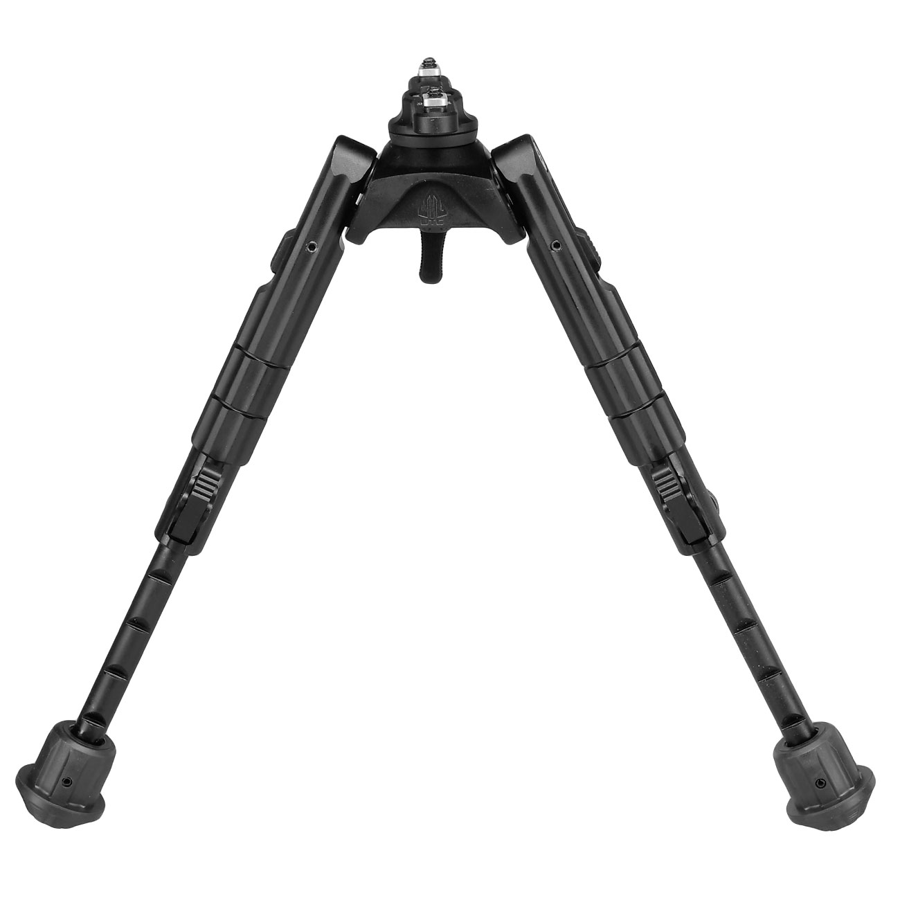 UTG M-LOK Heavy Duty Recon 360 Grad Fine Tune Metall Zweibein - Gummife 160 - 230 mm schwarz Bild 2