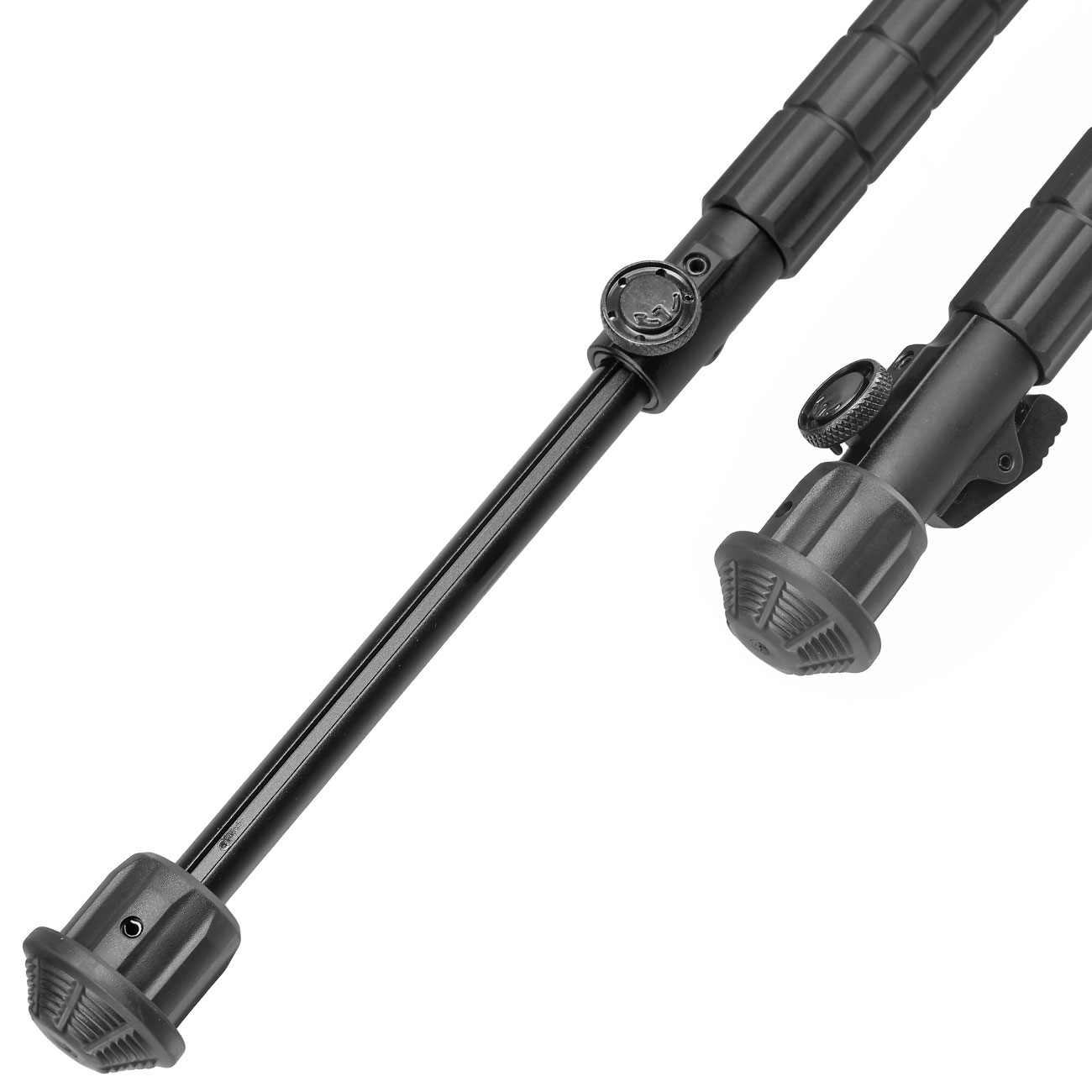 UTG Heavy Duty Recon 360 Grad Fine Tune Metall Zweibein - Gummife 200 - 310 mm schwarz - Version 3 Bild 5