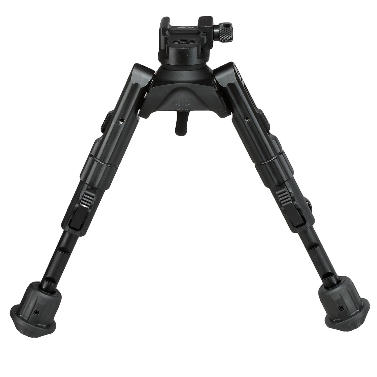UTG Heavy Duty Recon 360 Grad Fine Tune Metall Zweibein - Gummife 133 - 172 mm schwarz - Version 3 Bild 2