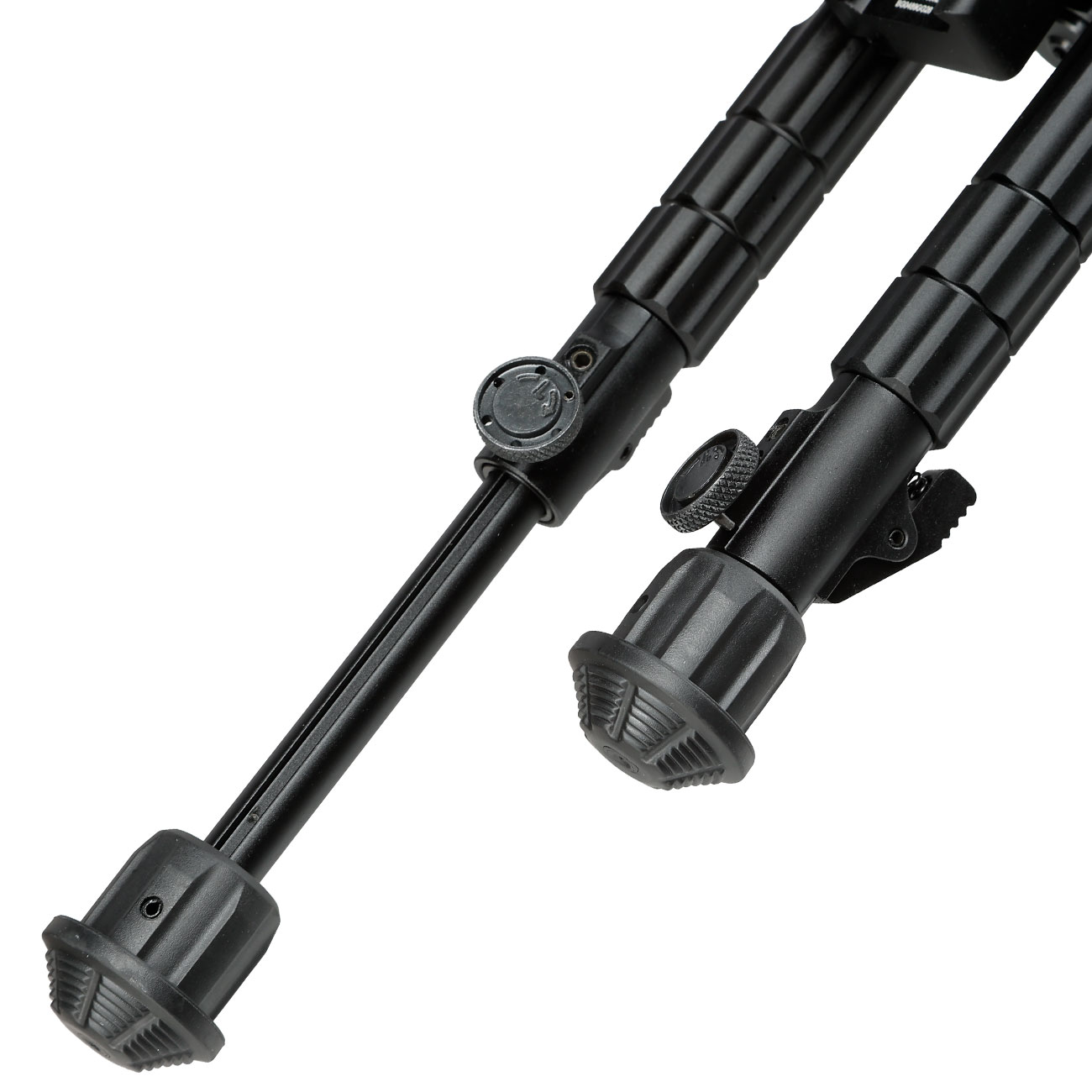 UTG Heavy Duty Recon 360 Grad Fine Tune Metall Zweibein - Gummife 160 - 230 mm schwarz - Version 3 Bild 5