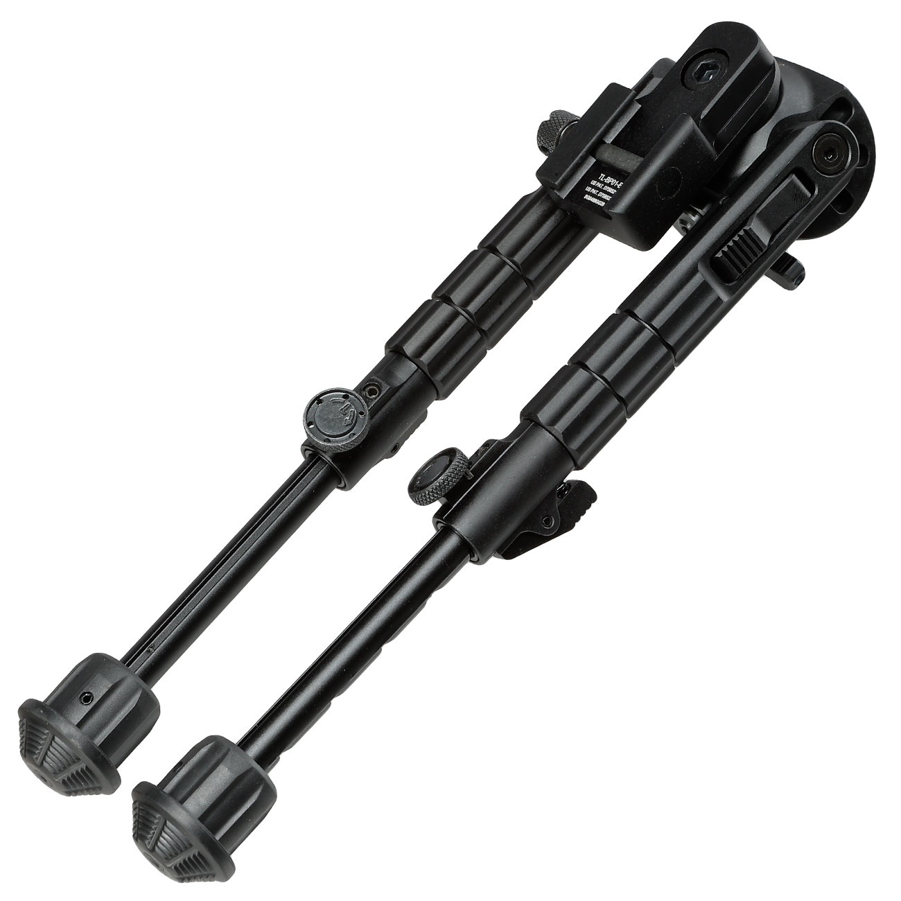 UTG Heavy Duty Recon 360 Grad Fine Tune Metall Zweibein - Gummife 160 - 230 mm schwarz - Version 3 Bild 6