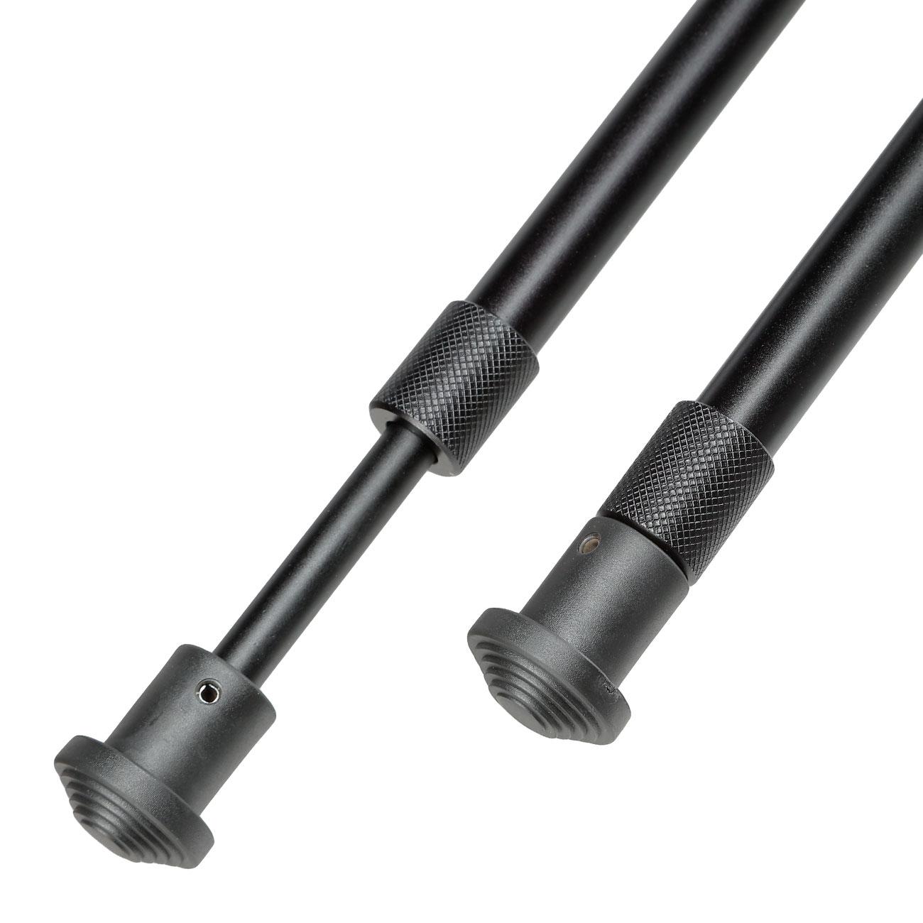 UTG Tactical Clamp-On Bipod Metall Zweibein - Gummife 205 - 250 mm schwarz Bild 5