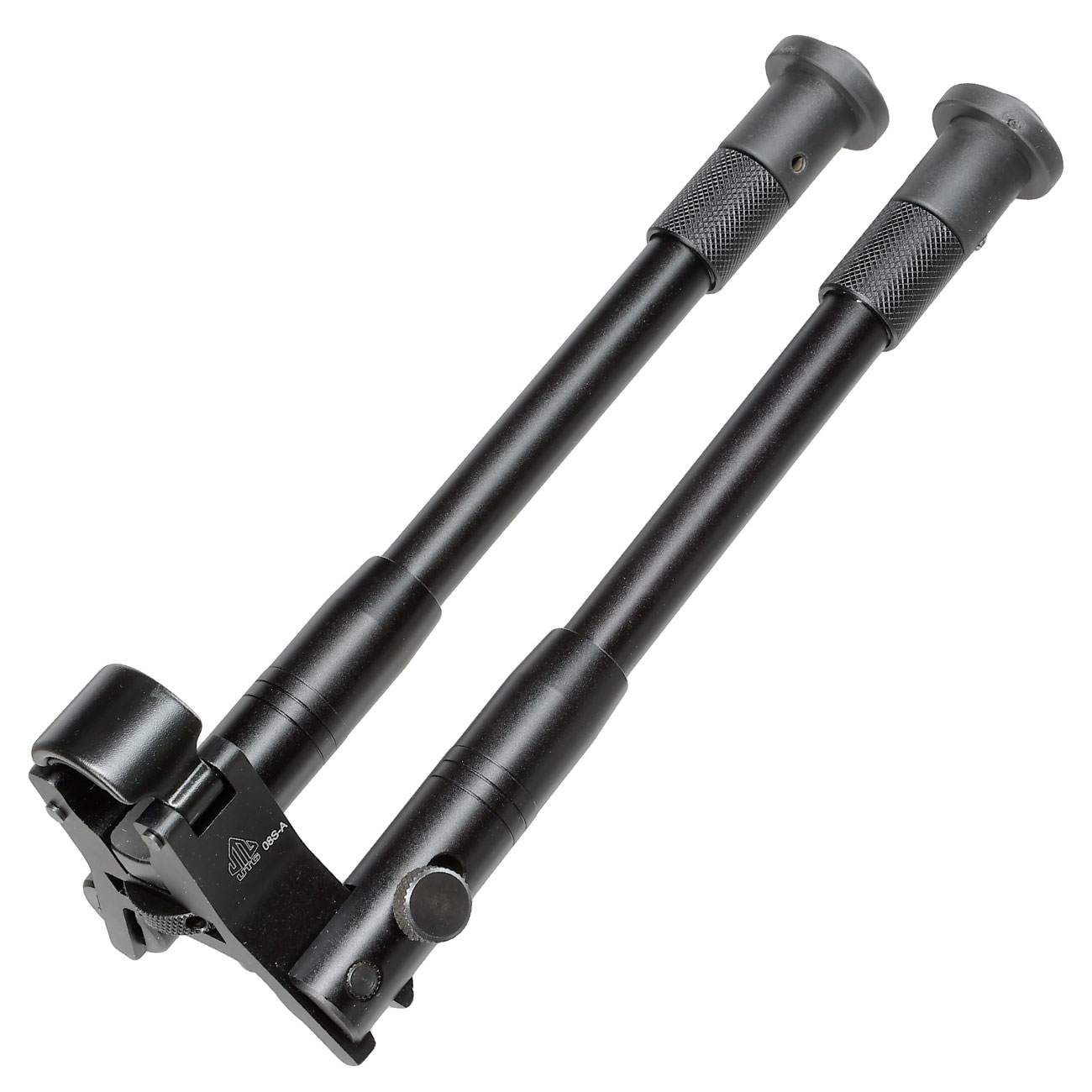 UTG Tactical Clamp-On Bipod Metall Zweibein - Gummife 205 - 250 mm schwarz Bild 7