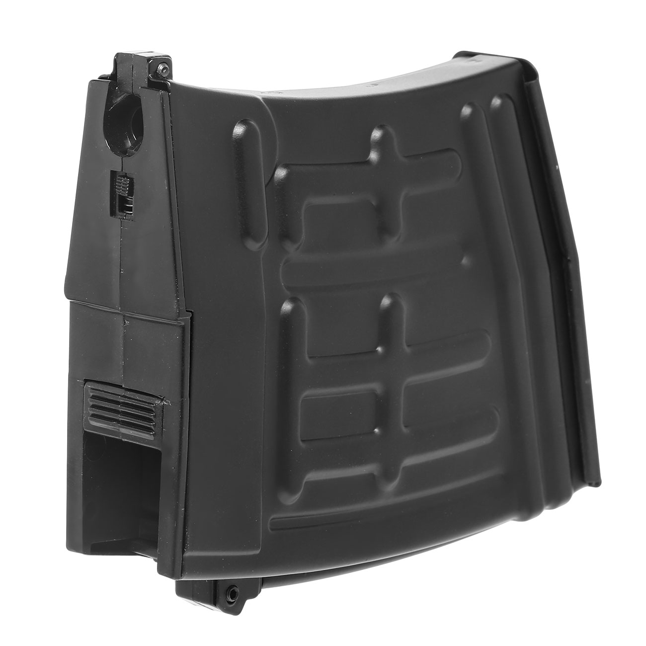 A&K SVD Springer Stahlblech Magazin Hi-Cap 190 Schuss schwarz Bild 2