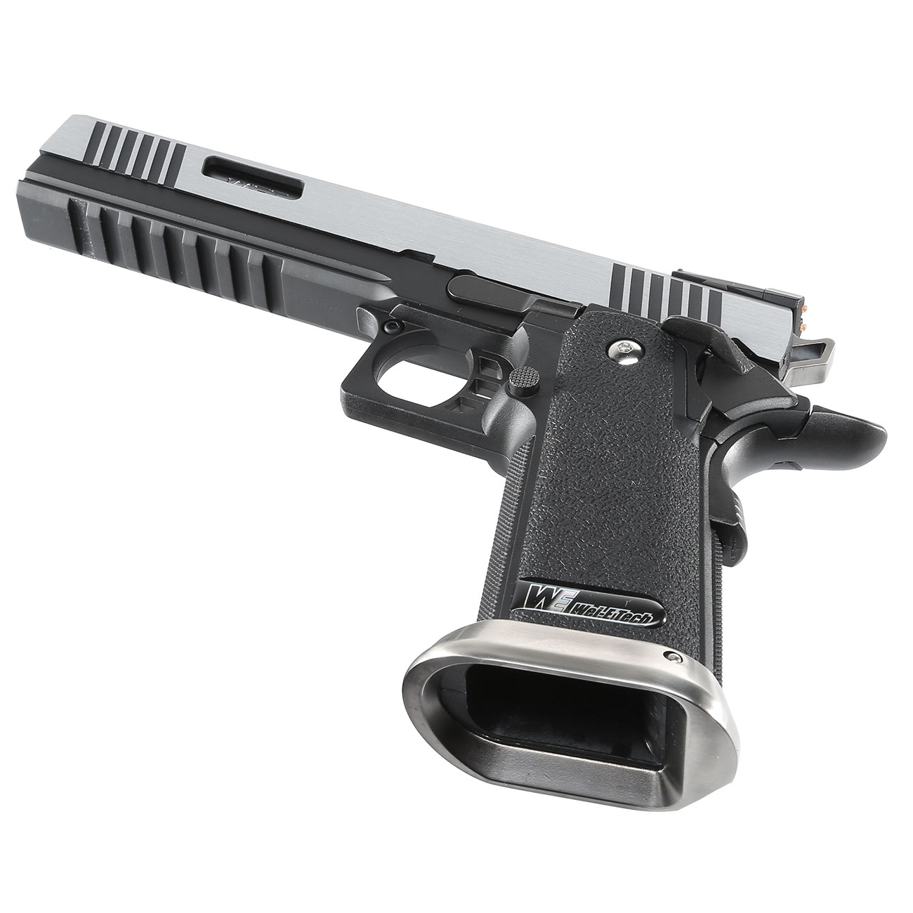 Wei-ETech Hi-Capa 6 WET Force Type-A Vollmetall GBB 6mm BB silber Bild 6