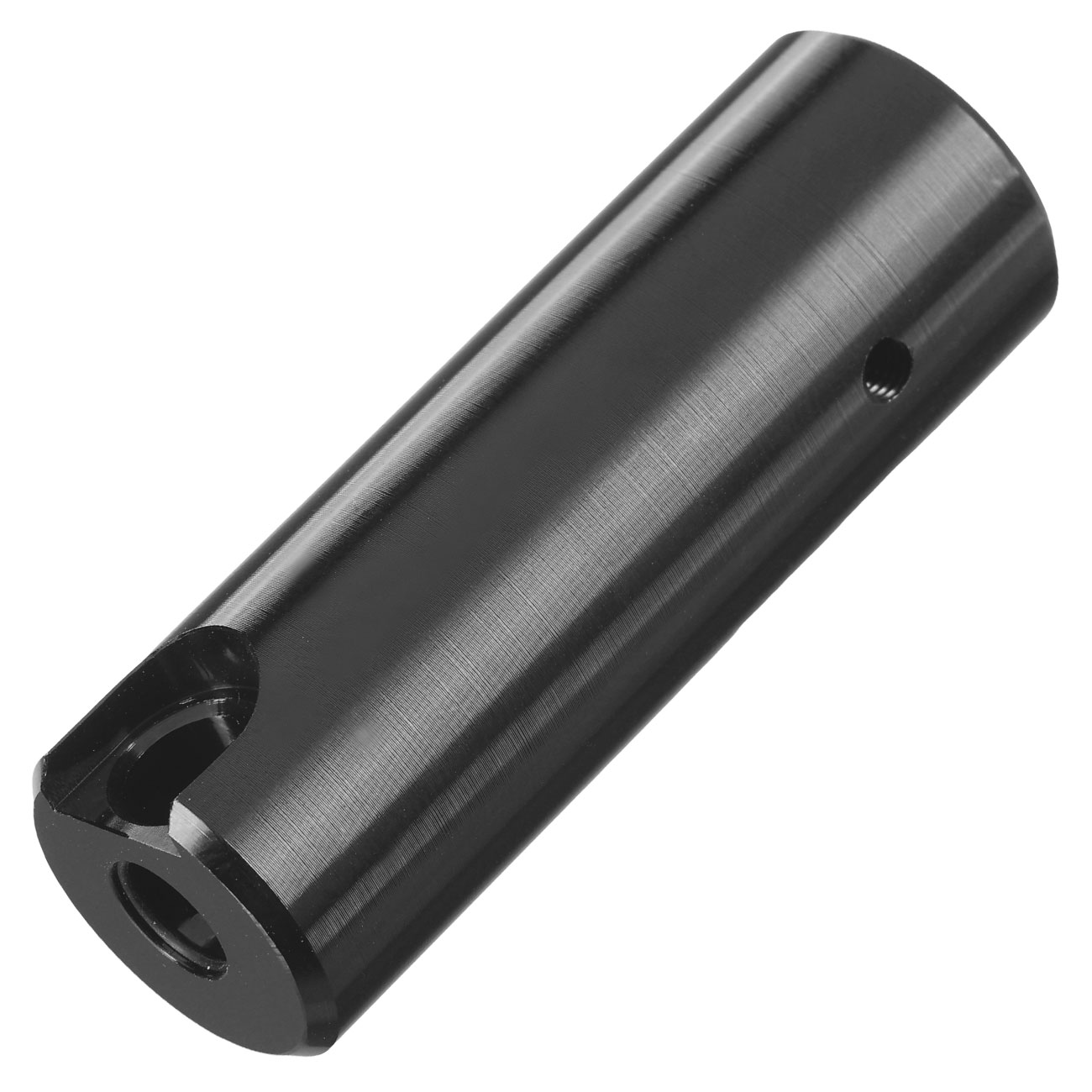 Silverback Original CNC Aluminium SRS / HTI Hop-Up Unit inkl. 60 Flat Silikon Bucking schwarz Bild 1