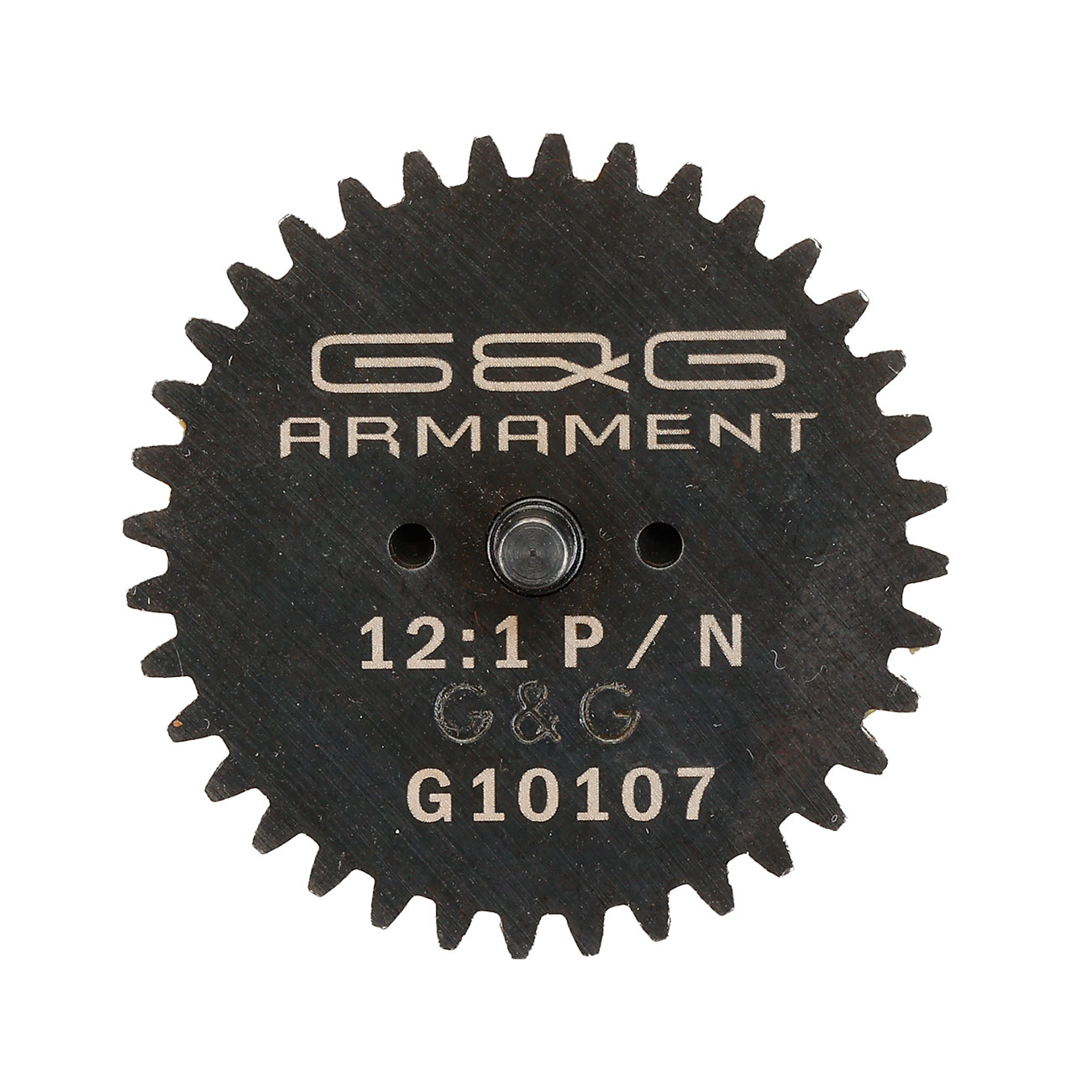 G&G Stahl Spur Gear Zahnrad f. G&G 12:1 High Speed Gear Set schwarz Bild 3