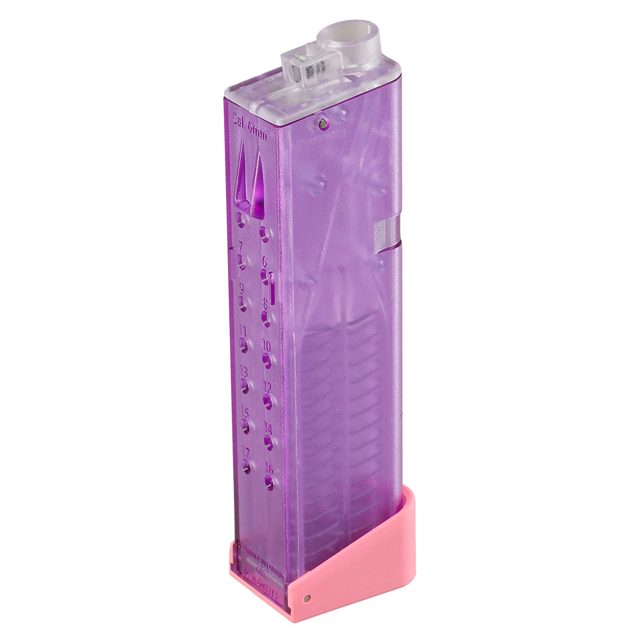 G&G ARP9 Polycarbonte-Magazin FCCM Low-Cap 68 Schuss Pink Purple Edition Bild 1