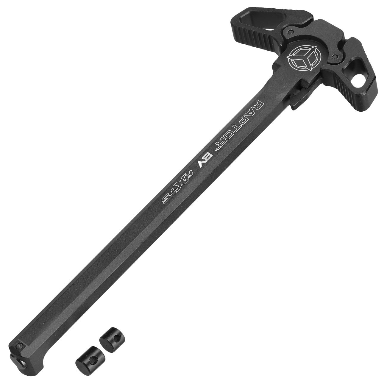 PTS AXTS Raptor Ambi Aluminium Spannhebel schwarz f. G&P / WA / Prime M4 GBB Gewehre