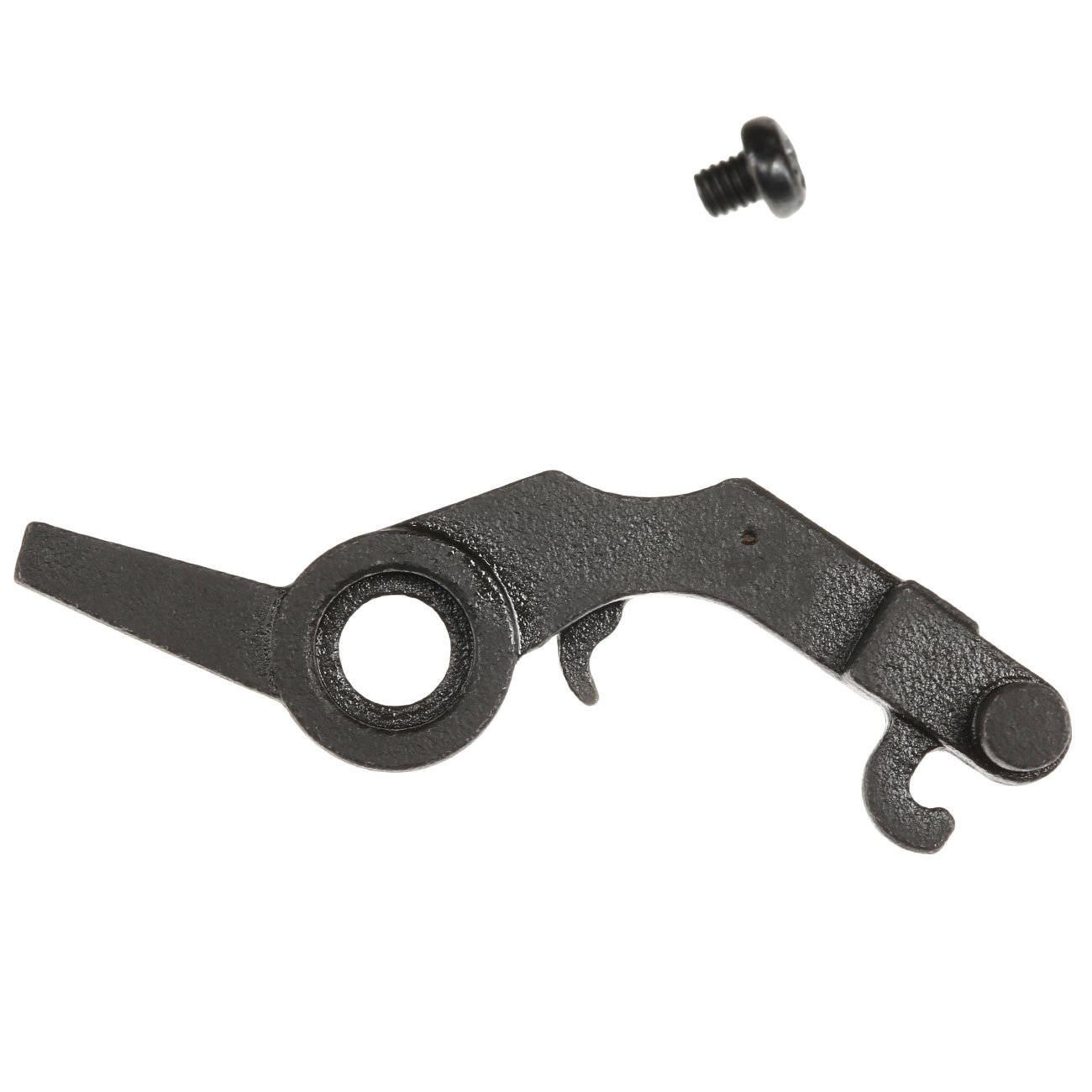 ICS L85 / L86 Part # Stahl Cut Off Lever inkl. Schraube schwarz ML-42 Bild 1
