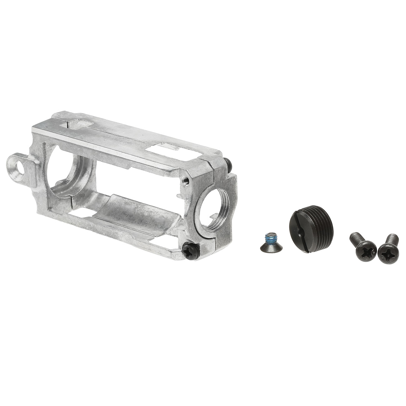 ICS L85 / L86 Part # Aluminium Motorhalterung inkl. Schrauben silber ML-18