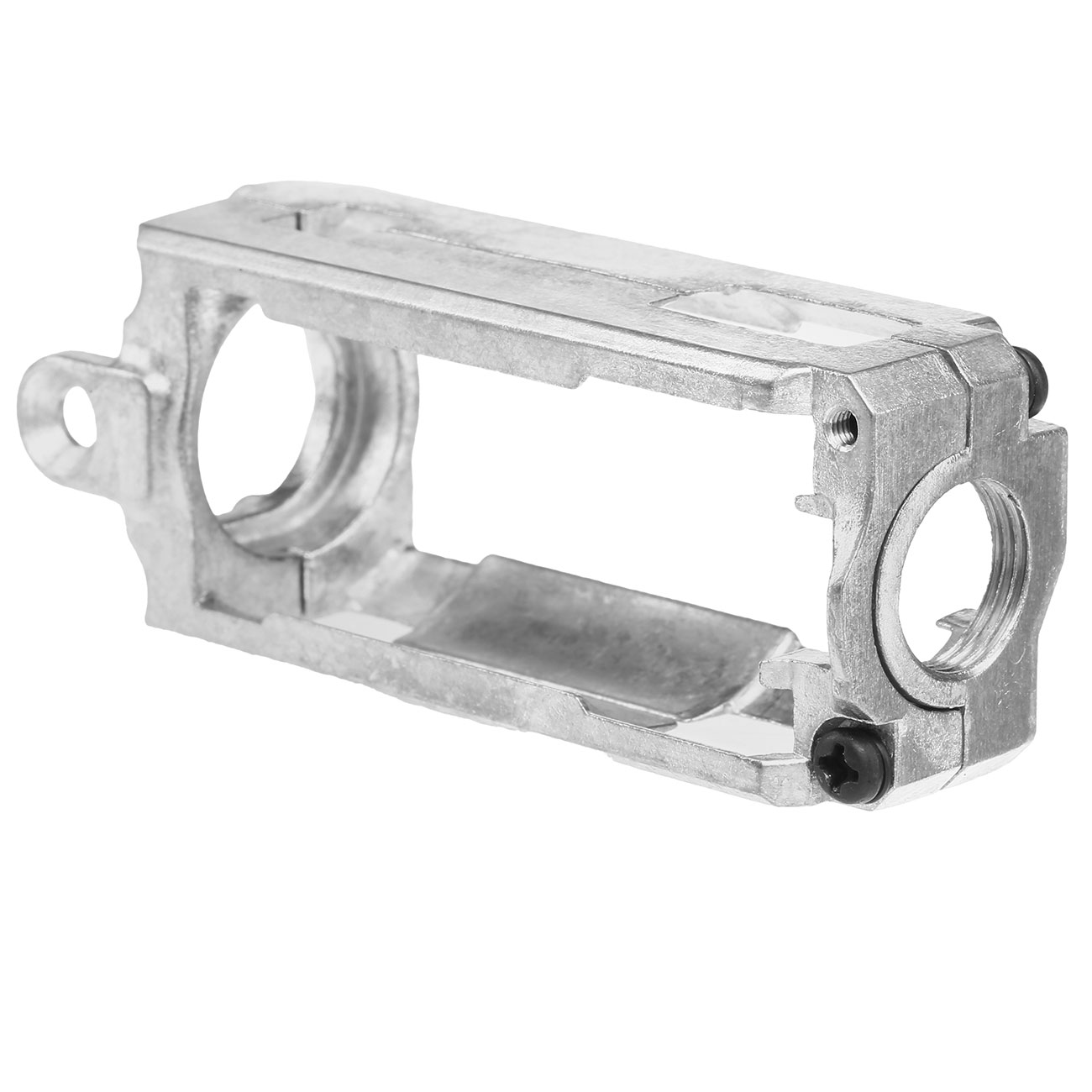 ICS L85 / L86 Part # Aluminium Motorhalterung inkl. Schrauben silber ML-18 Bild 1