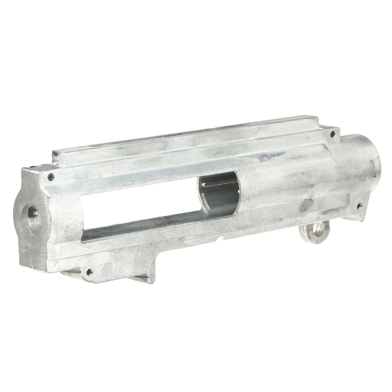 ICS M4 / M16 Split-Design Gearboxgehuse EBB / QD-Version oben silber - ohne Inhalt - MA-367