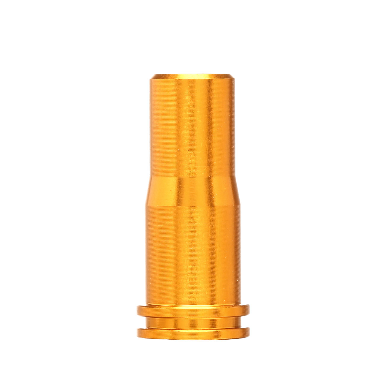 ICS Aluminium CNC Nozzle mit O-Ring 20,95 mm f. M4 / M16 S-AEG Gewehre orange Bild 2
