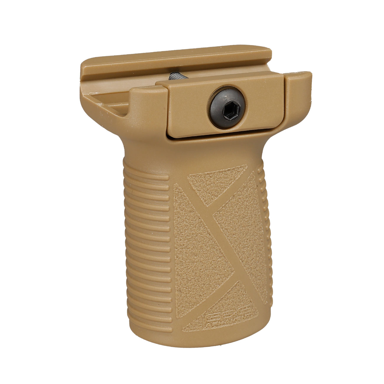 G&G Vertical Grip Frontgriff Short-Type f. 20 - 22mm Schienen tan