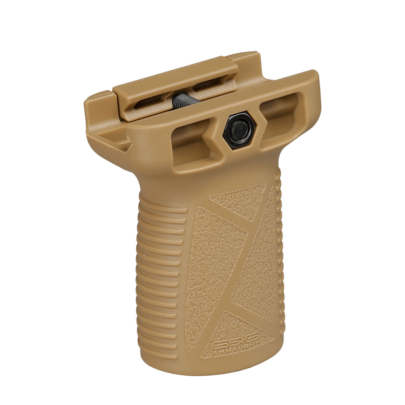 G&G Vertical Grip Frontgriff Short-Type f. 20 - 22mm Schienen tan Bild 1