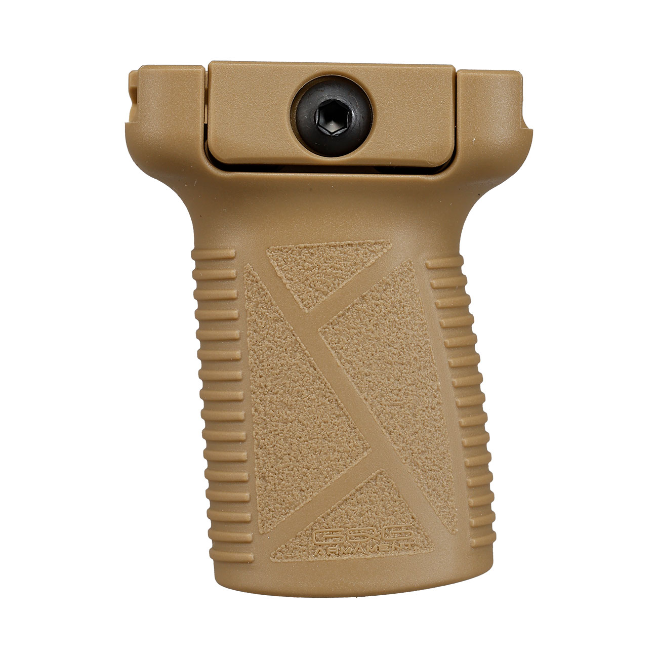 G&G Vertical Grip Frontgriff Short-Type f. 20 - 22mm Schienen tan Bild 2