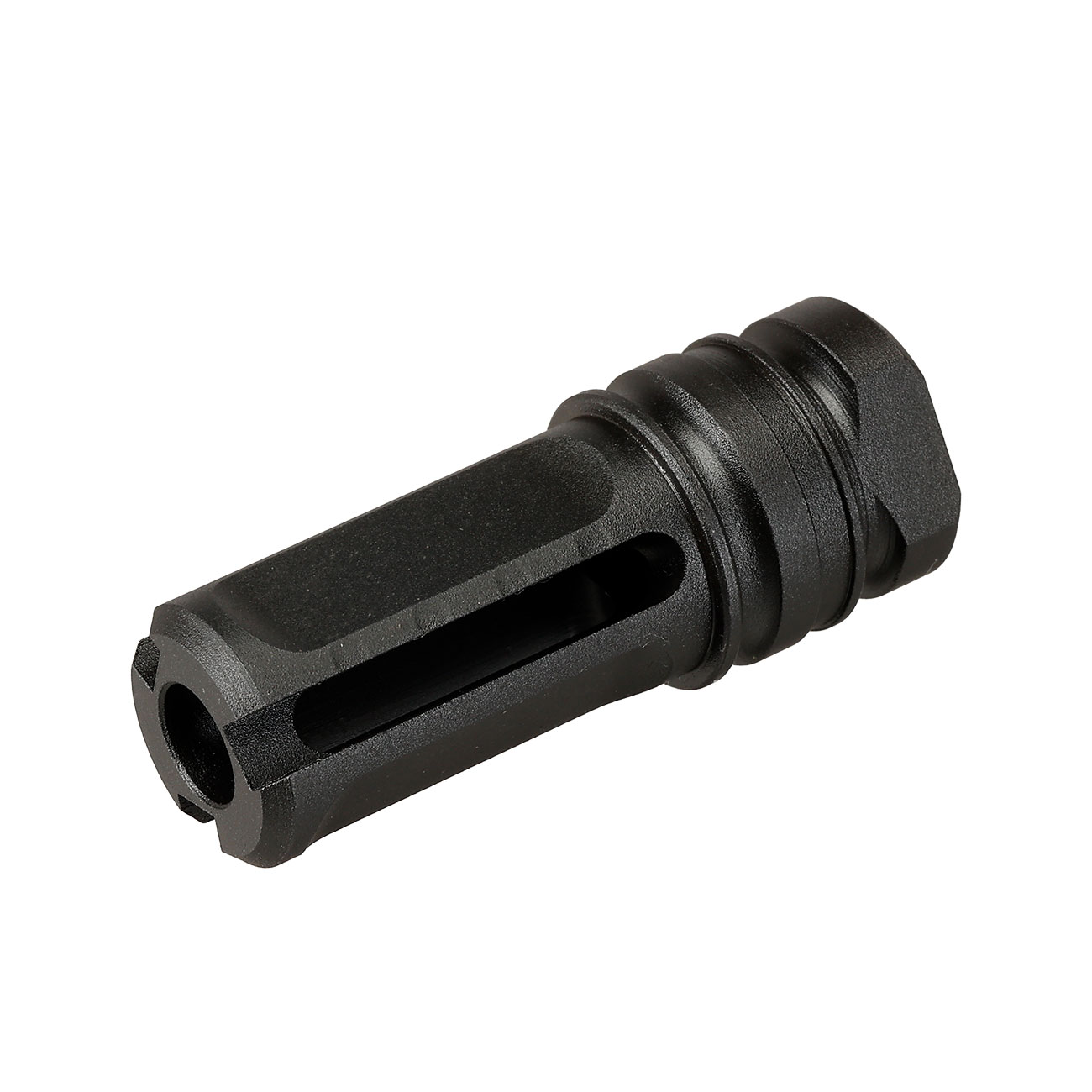 G&G S-Series Type 12 Stahl Flash-Hider schwarz 14mm-