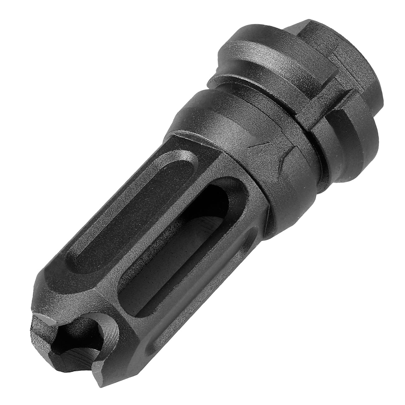 G&G S-Series Type 9 Stahl Flash-Hider schwarz 14mm-