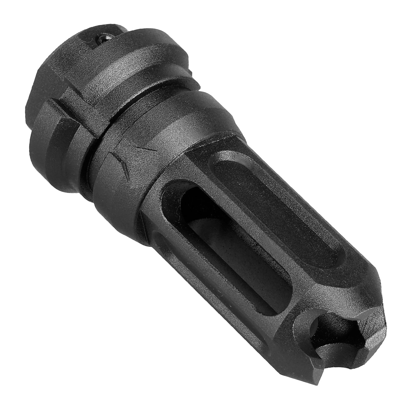 G&G S-Series Type 9 Stahl Flash-Hider schwarz 14mm- Bild 1