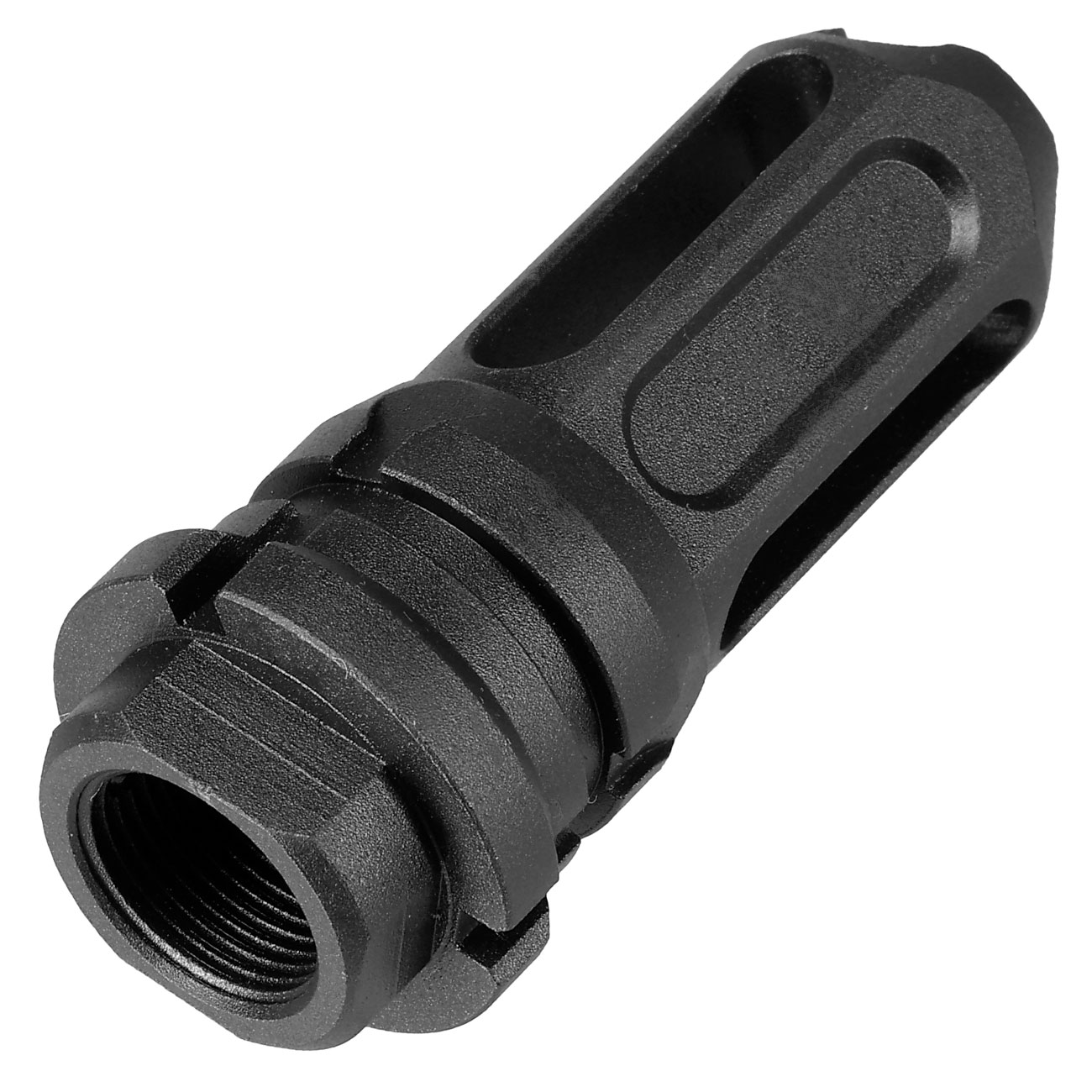 G&G S-Series Type 9 Stahl Flash-Hider schwarz 14mm- Bild 2