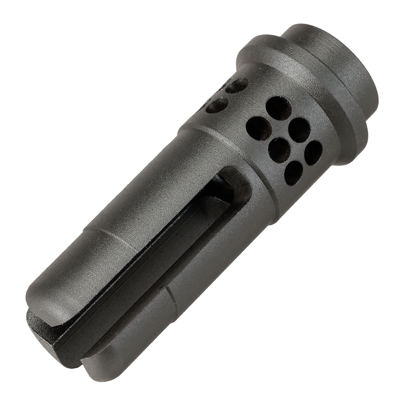 G&G Trident Type Stahl Flash-Hider schwarz 14mm-