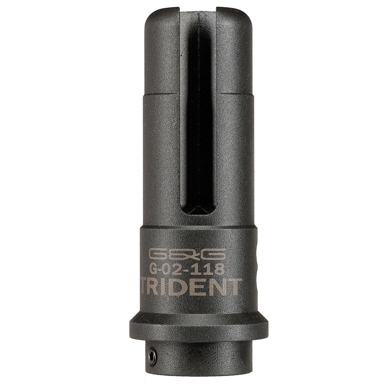 G&G Trident Type Stahl Flash-Hider schwarz 14mm- Bild 4
