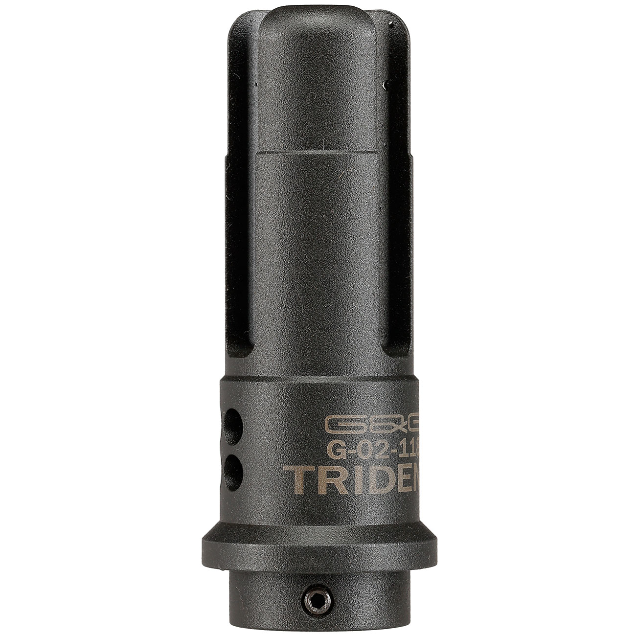 G&G Trident Type Stahl Flash-Hider schwarz 14mm- Bild 5