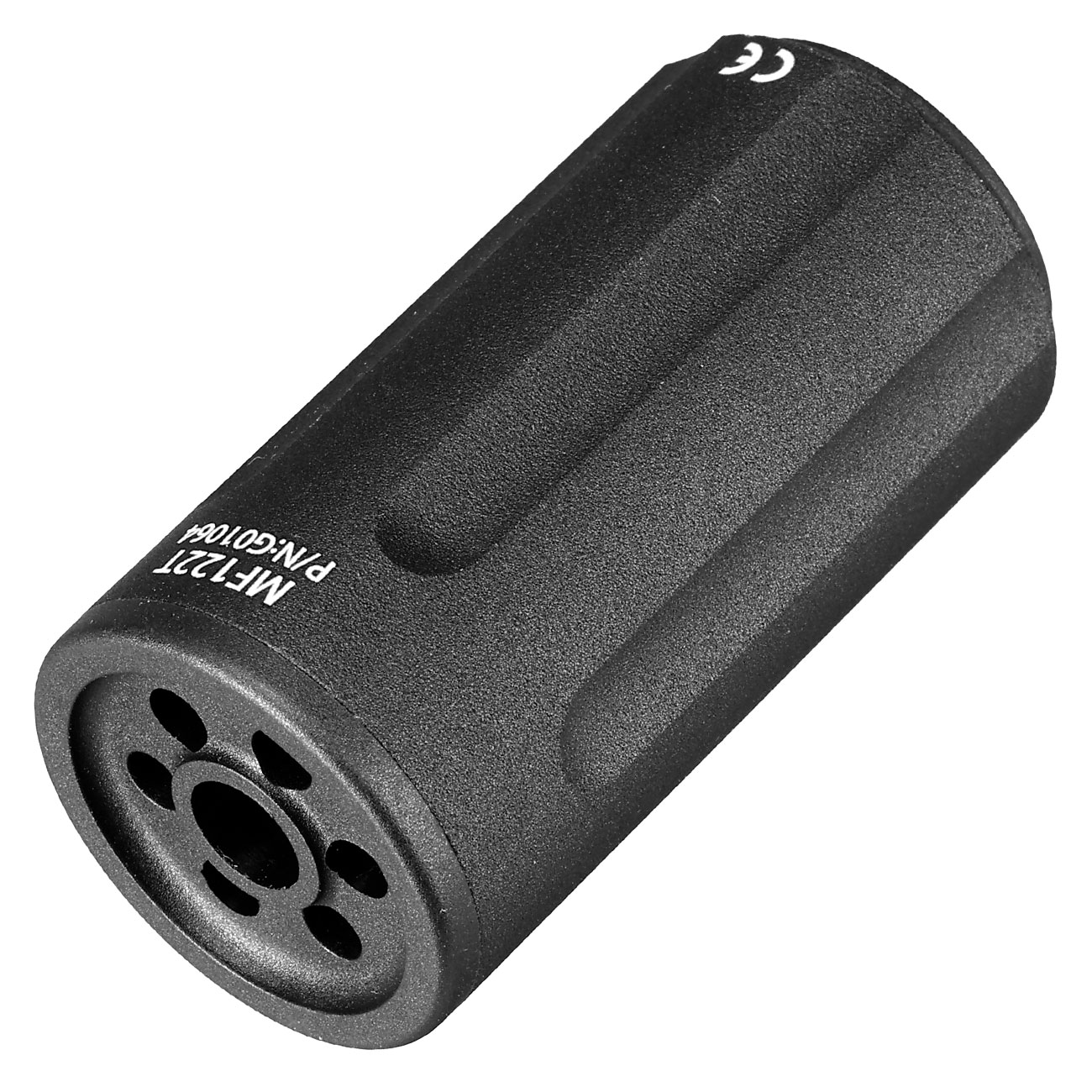 G&G MF122T Aluminium Micro Tracer / Muzzle Flasher Unit inkl. integriertem Akku 14mm- schwarz Bild 1