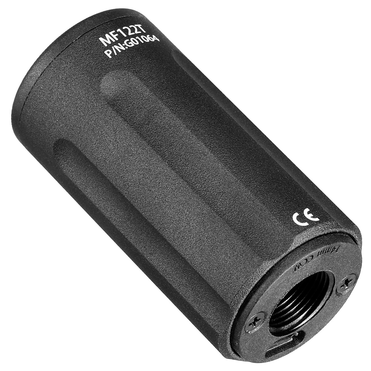 G&G MF122T Aluminium Micro Tracer / Muzzle Flasher Unit inkl. integriertem Akku 14mm- schwarz Bild 4