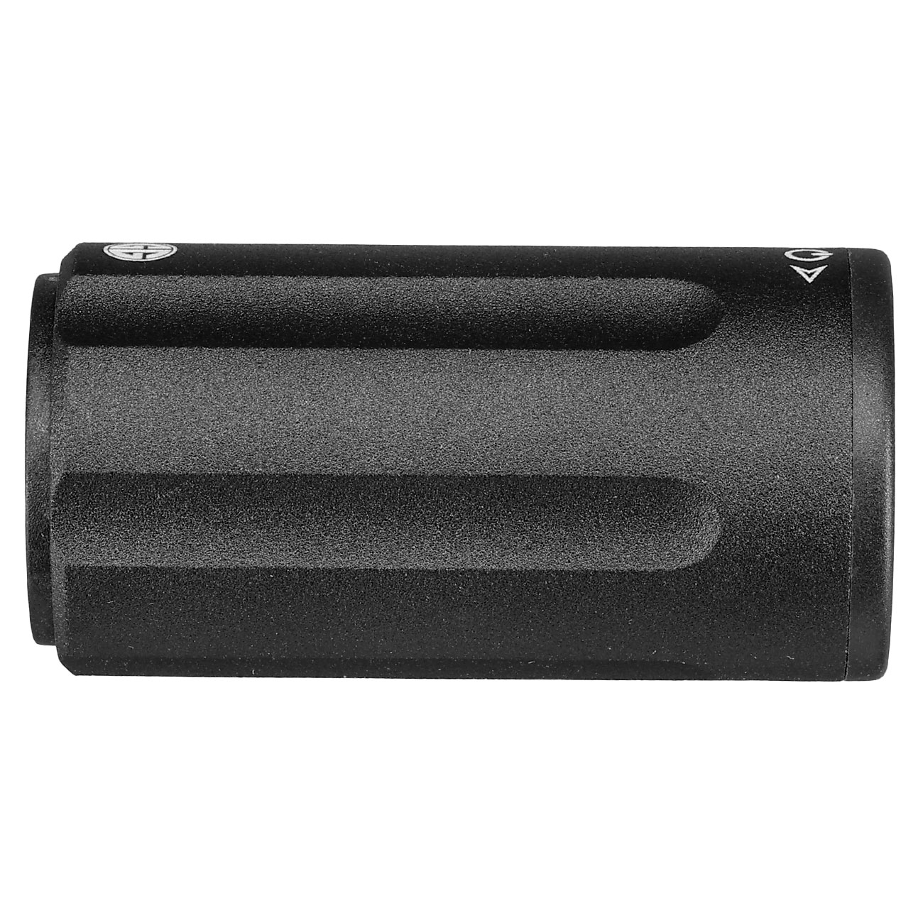 G&G MF122T Aluminium Micro Tracer / Muzzle Flasher Unit inkl. integriertem Akku 14mm- schwarz Bild 6