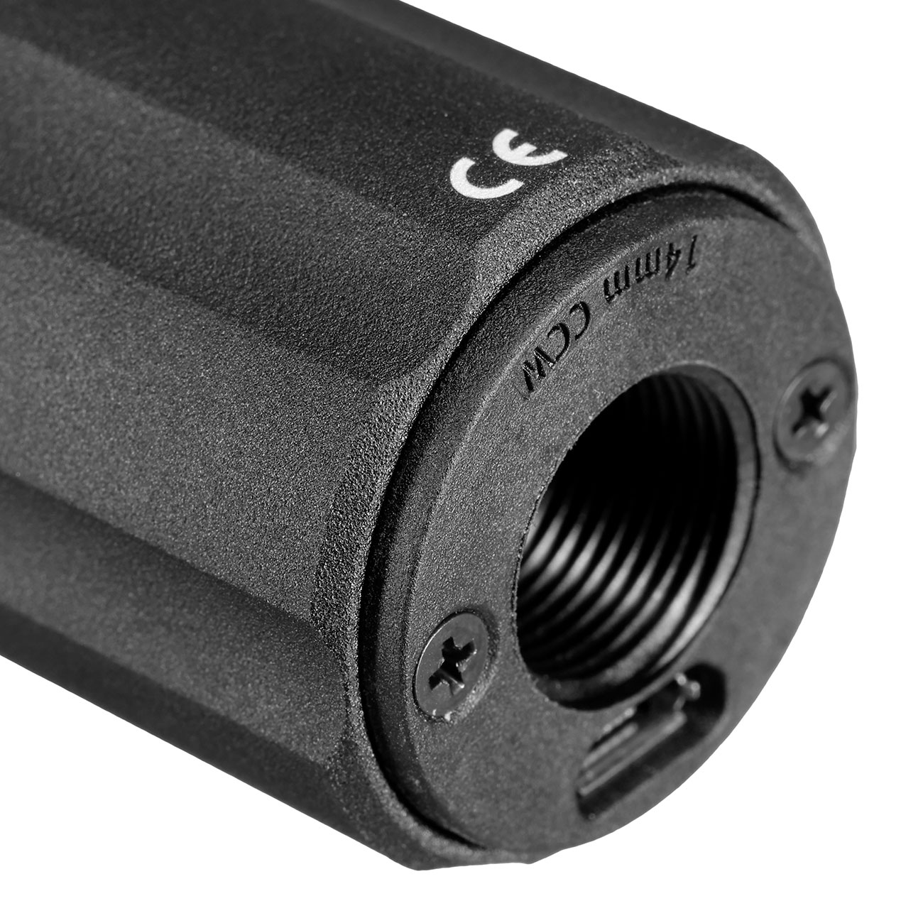 G&G MF122T Aluminium Micro Tracer / Muzzle Flasher Unit inkl. integriertem Akku 14mm- schwarz Bild 8