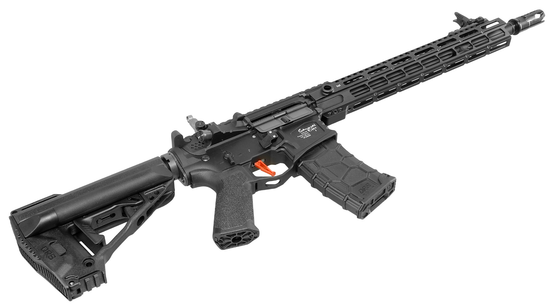 VFC Avalon Samurai Edge Vollmetall Gate Aster System S-AEG 6mm BB schwarz Bild 4