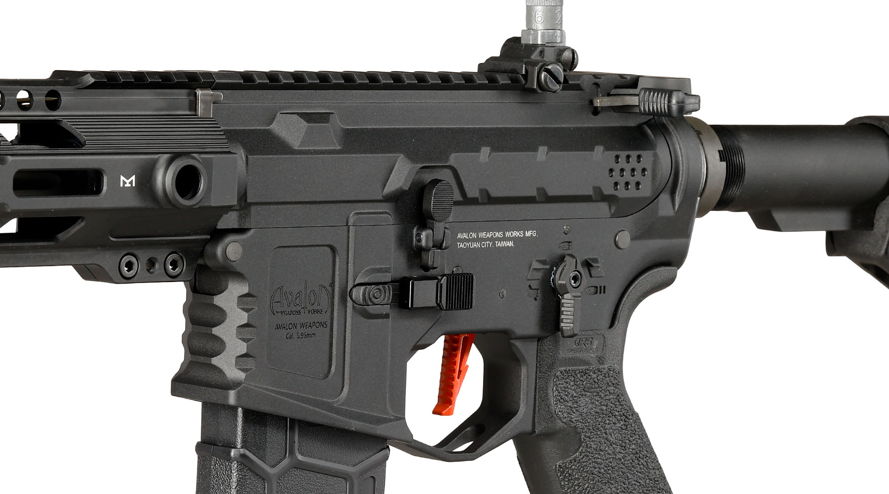 VFC Avalon Samurai Edge Vollmetall Gate Aster System S-AEG 6mm BB schwarz Bild 7