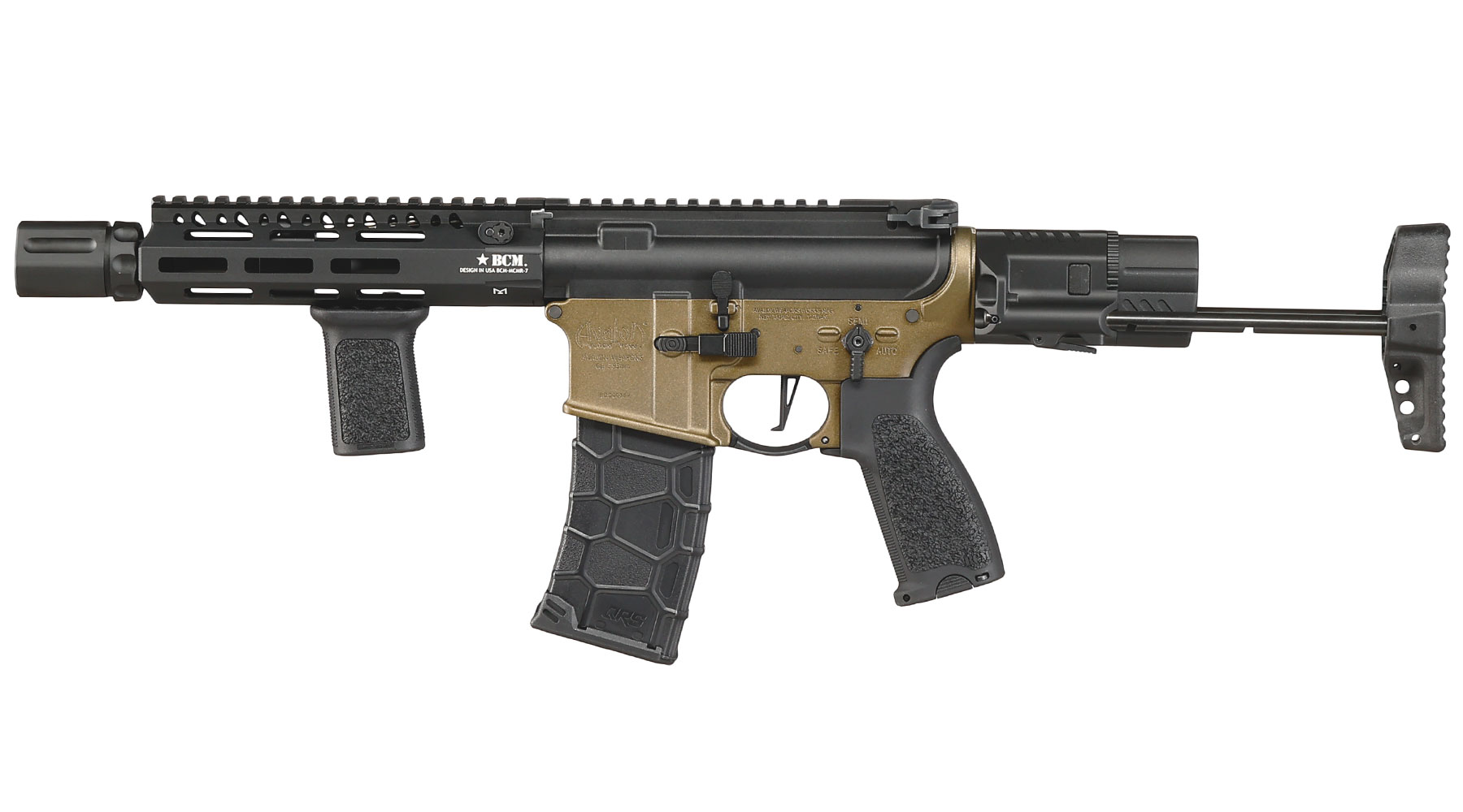 VFC Avalon BCM MCMR Machete SBR Vollmetall Gate Aster System S-AEG 6mm BB Two Tone Bild 1