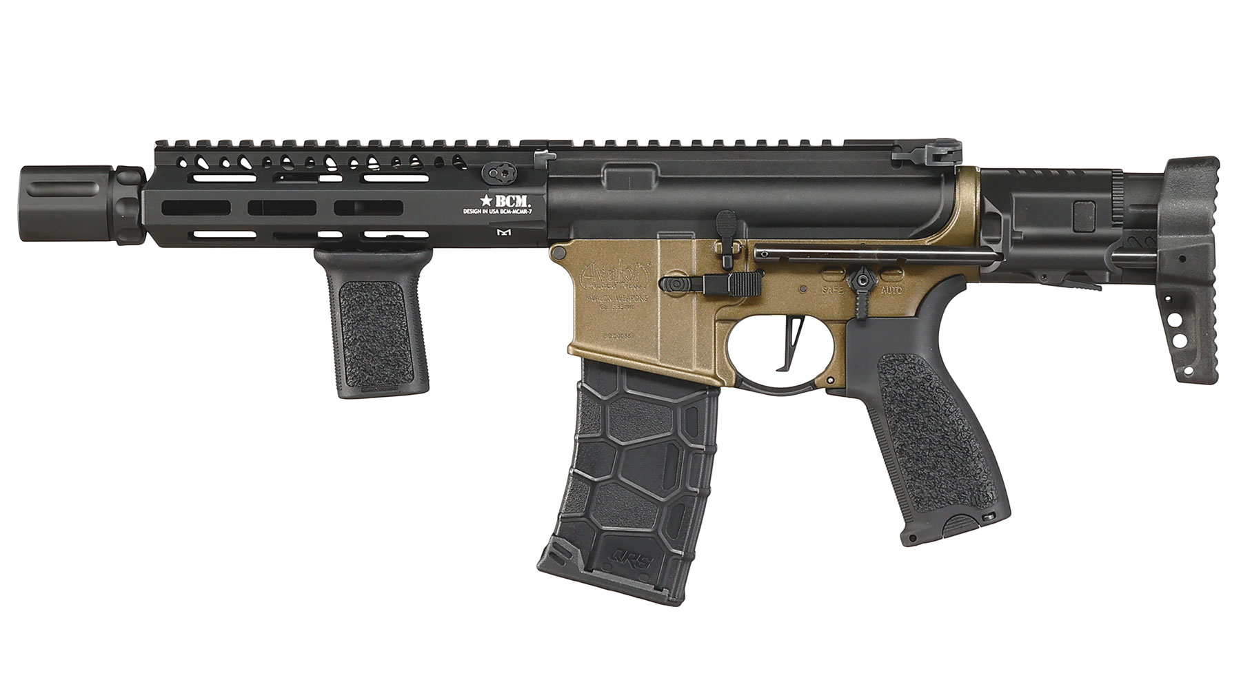 VFC Avalon BCM MCMR Machete SBR Vollmetall Gate Aster System S-AEG 6mm BB Two Tone Bild 11