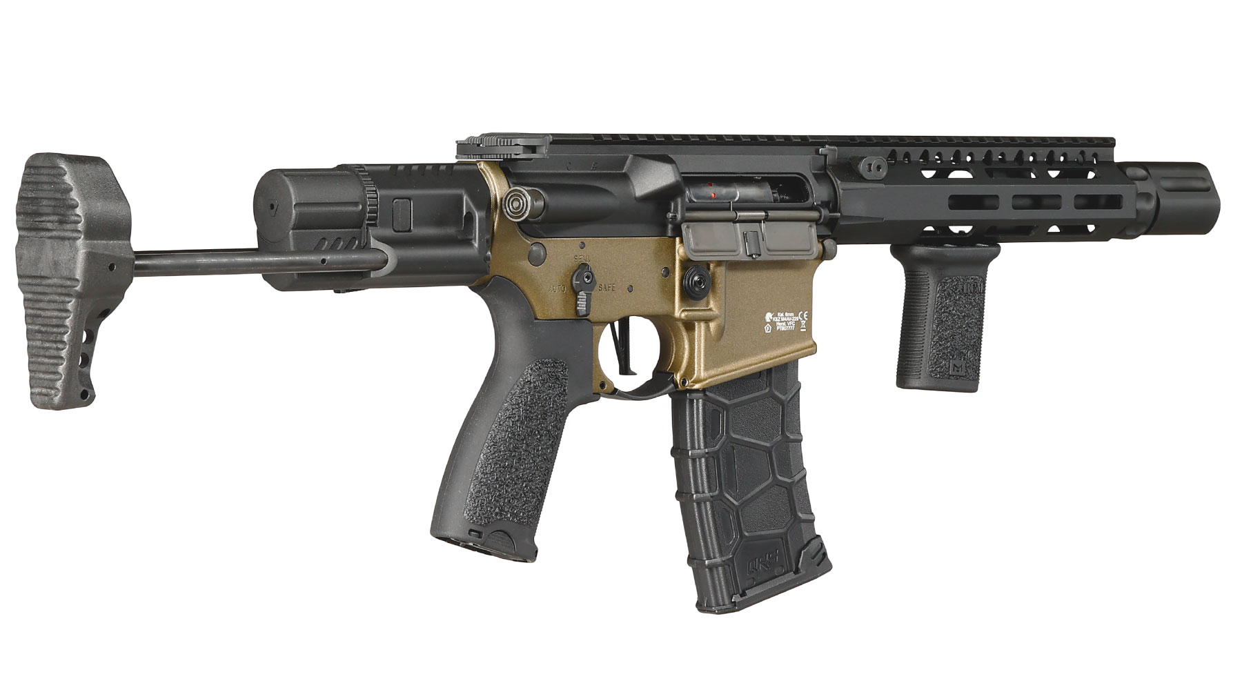 VFC Avalon BCM MCMR Machete SBR Vollmetall Gate Aster System S-AEG 6mm BB Two Tone Bild 3