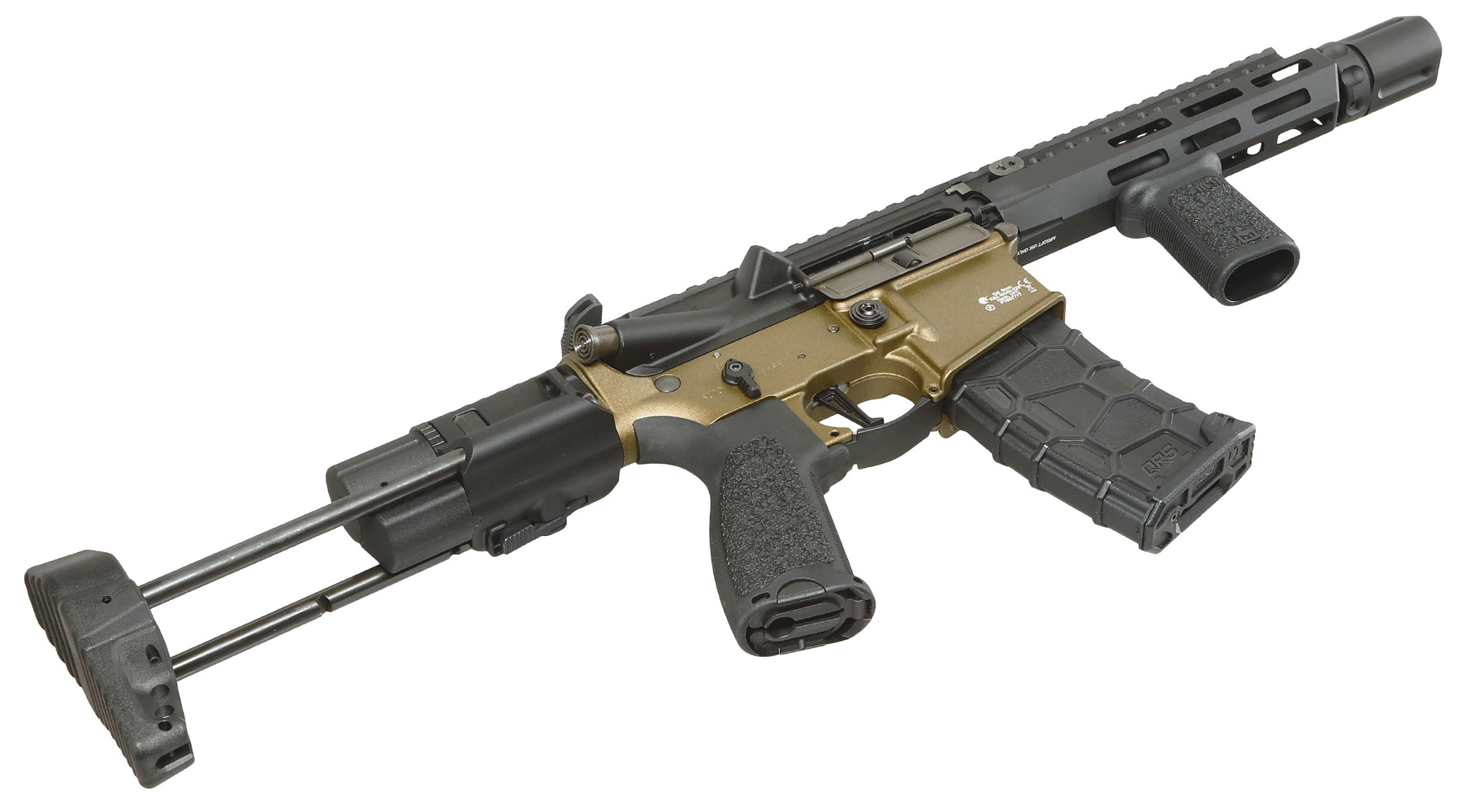 VFC Avalon BCM MCMR Machete SBR Vollmetall Gate Aster System S-AEG 6mm BB Two Tone Bild 5