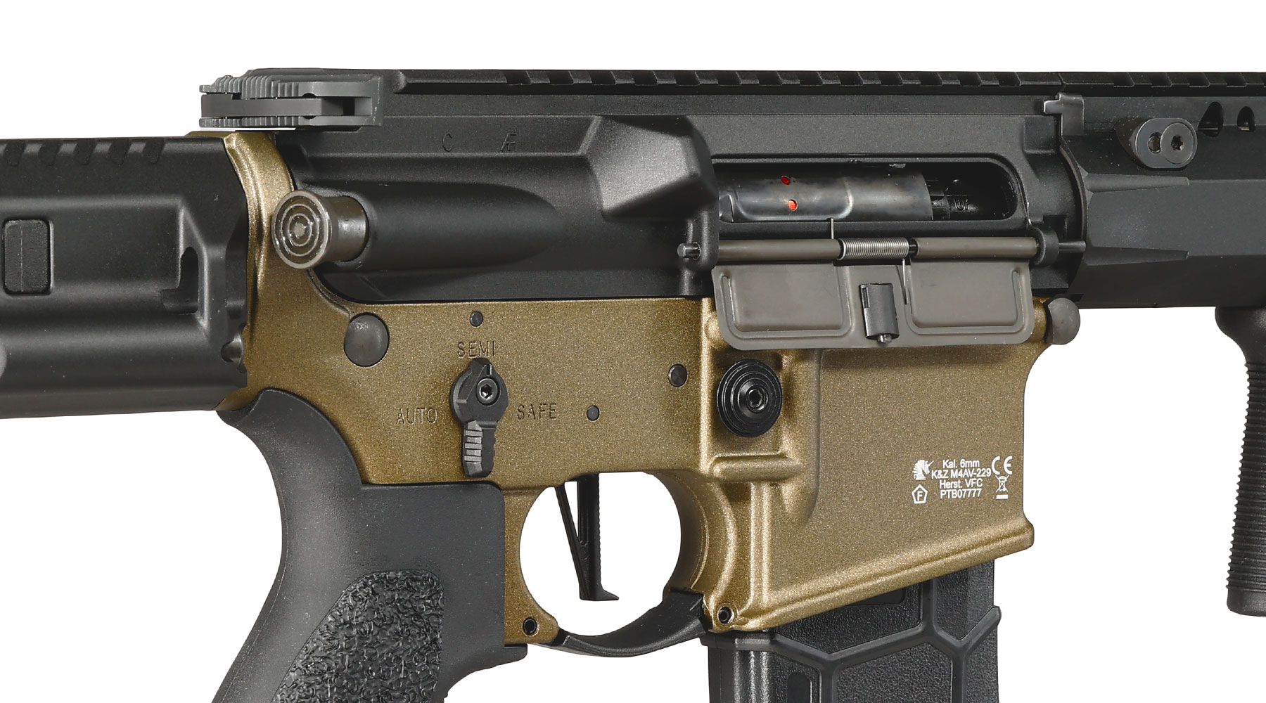 VFC Avalon BCM MCMR Machete SBR Vollmetall Gate Aster System S-AEG 6mm BB Two Tone Bild 8