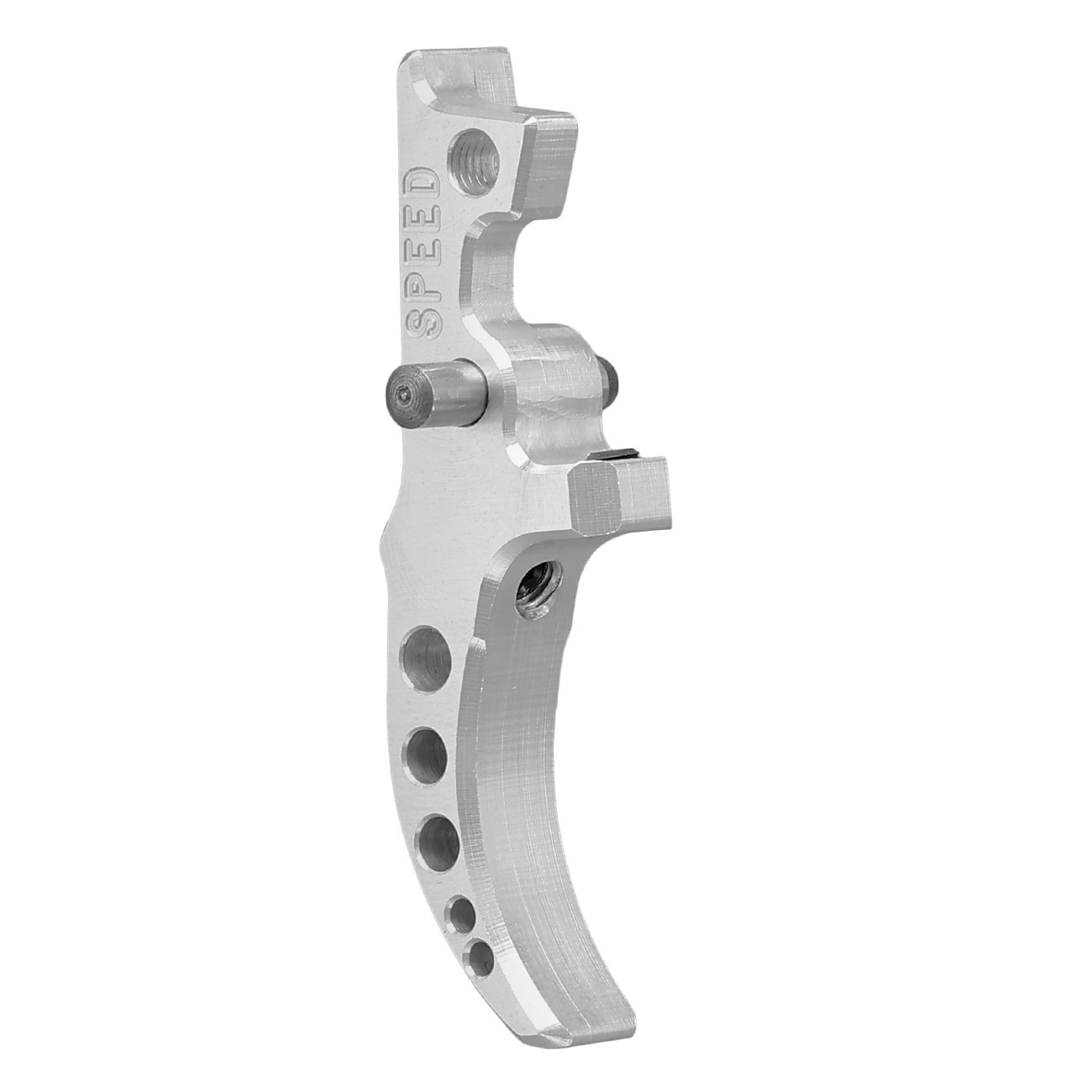 Speed Airsoft M4 / M16 Standard Aluminium Tunable Abzug f. HPA-Systeme silber Bild 1