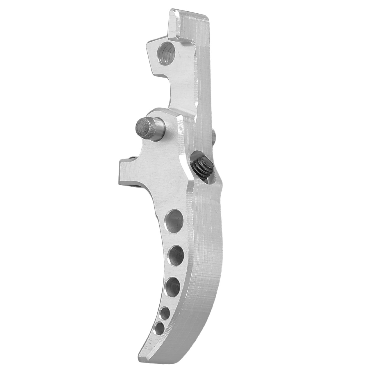 Speed Airsoft M4 / M16 Standard Aluminium Tunable Abzug f. HPA-Systeme silber Bild 3