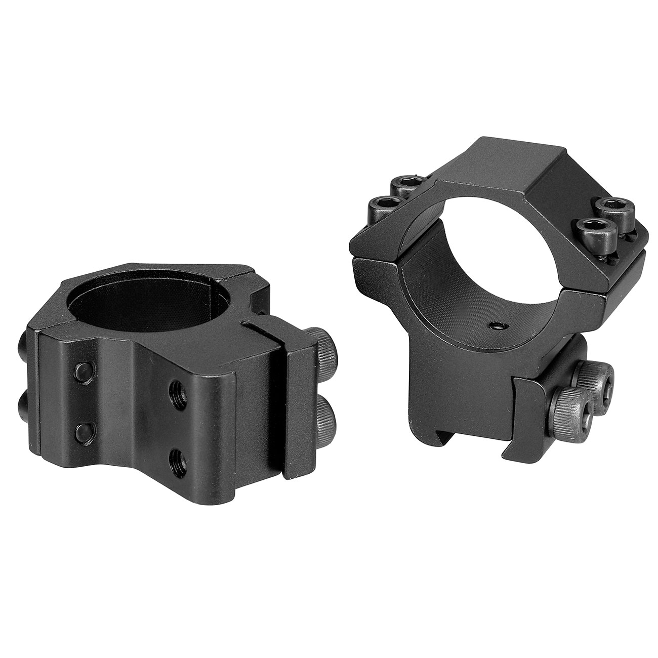 UTG Medium Profile Rings f. 25,4 mm Zielfernrohre f. 10 - 11mm Dovetail Schienen (2 Stck) schwarz Bild 3